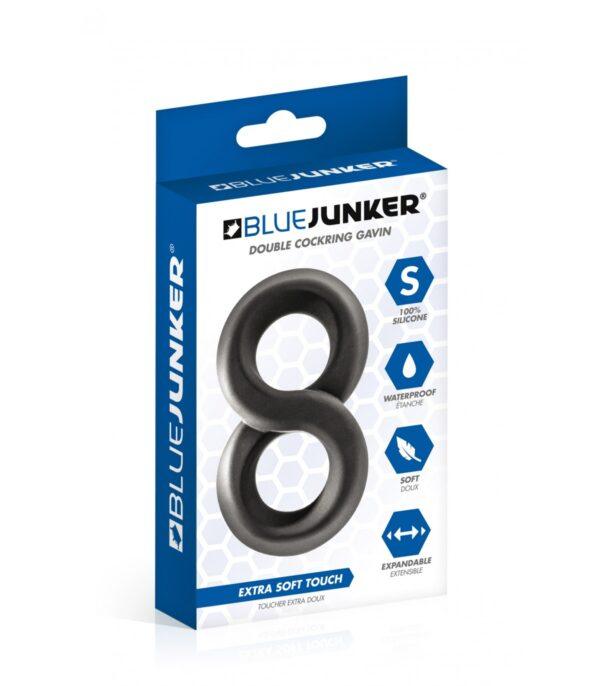 ANILLO PENE-TESTÍCULOS SILICONA EN 8-BLUE JUNKER (Saint Sual) EAN: 3479225705026 - Imagen 2