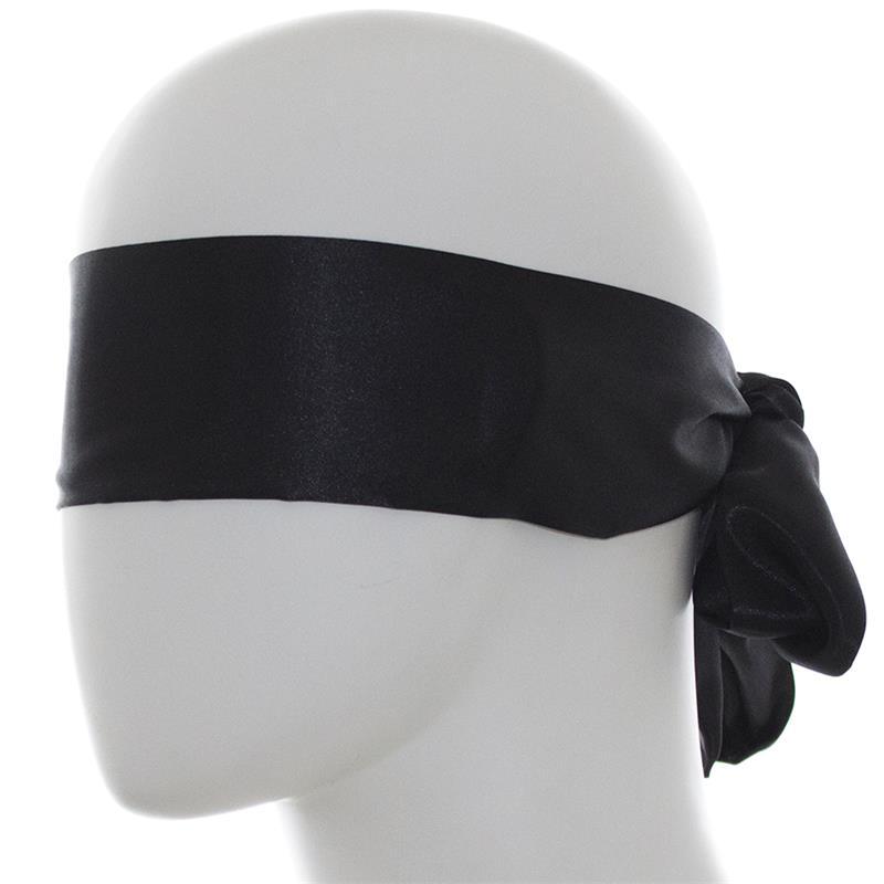 Antifaz Negro-LATETOBED BDSM LINE (LoveCherry) EAN: 8436615000333 - Imagen 4