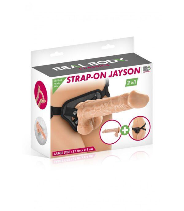 ARNES CON DILDO REALÍSTICO JAYSON 21 CM-REAL BODY (Saint Sual) EAN: 3479225141282 - Imagen 2