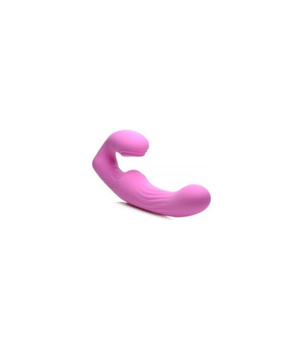 ARNÉS DOBLE C/ MANDO Y PULSATORIO PUNTO G USB ROSA-XR - STRAP U (Saint Sual) EAN: 848518039033 - Imagen 5
