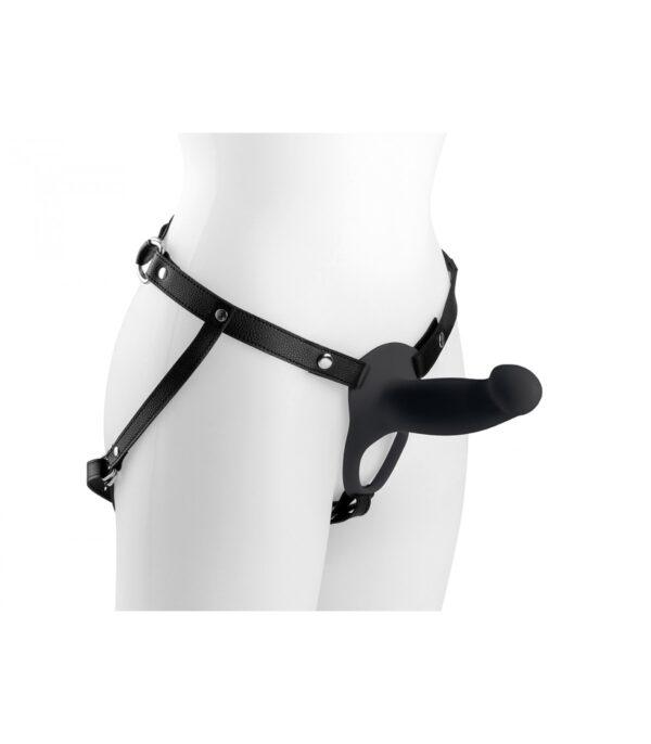 ARNÉS HUECO C/ VIBRACIÓN H3 TALLA S BLACK-VIRGITE - HOLLOW STRAPS (Saint Sual) EAN: 8436572921689 - Imagen 2