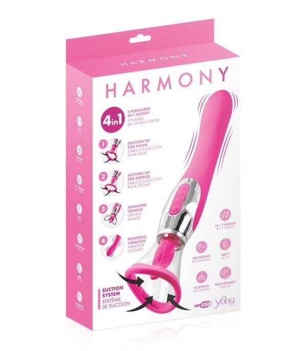 BOMBA HARMONY MUJER 4 EN 1 FUCSIA-YOBA (Saint Sual) EAN: 3479225700991 - Imagen 2