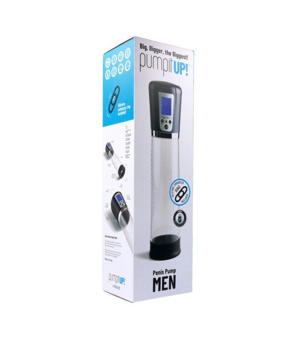 BOMBA PENE AUTOMÁTICA C/ VISOR GRIS USB-VIRGITE - PUMP IT (Saint Sual) EAN: 8436572922112 - Imagen 4