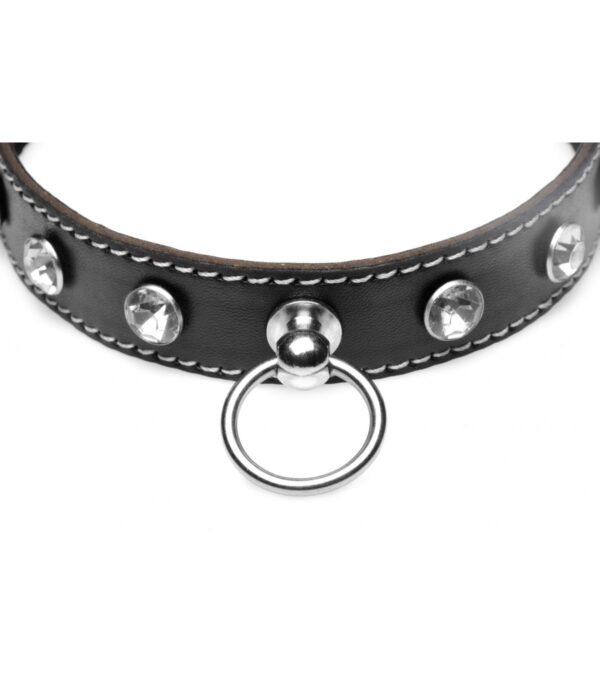 COLLAR CHOKER PIEDRAS CLARAS CON ANILLA-XR - STRICT (Saint Sual) EAN: 848518046291 - Imagen 9