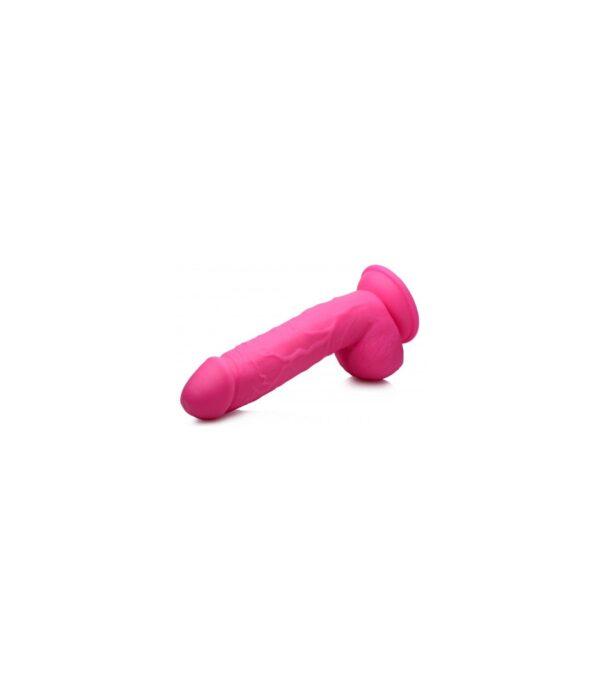DILDO REALÍSTICO C/ TESTÍCULOS 21 CM ROSA-XR - POP PECKERS (Saint Sual) EAN: 848518044839 - Imagen 3