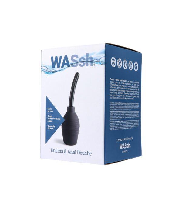 ENEMA LIMPIEZA ANAL NEGRA 310 ML-VIRGITE - WASSH (Saint Sual) EAN: 8436572922440 - Imagen 2