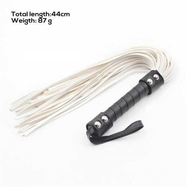 Flogger con Doble Remache 44 cm-LATETOBED BDSM LINE (LoveCherry) EAN: 8436615000852 - Imagen 9