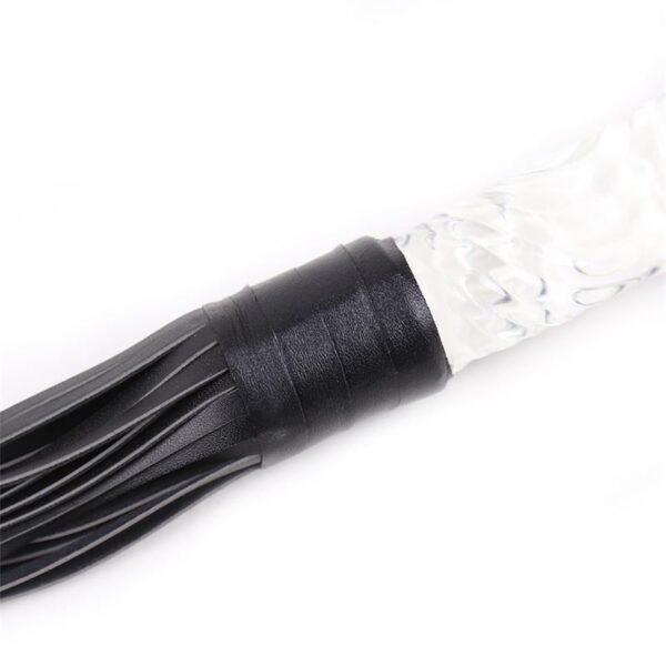 Flogger con Mango de Cristal 70 cm-LATETOBED BDSM LINE (LoveCherry) EAN: 8436615000869 - Imagen 5