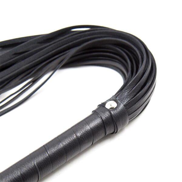 Flogger Mango de Metal 69 cm Negro-LATETOBED BDSM LINE (LoveCherry) EAN: 8436583794166 - Imagen 6