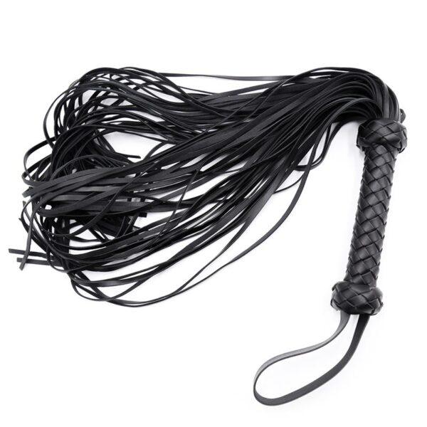 Flogger Mango Trenzado 76 cm-LATETOBED BDSM LINE (LoveCherry) EAN: 8436615000784 - Imagen 2