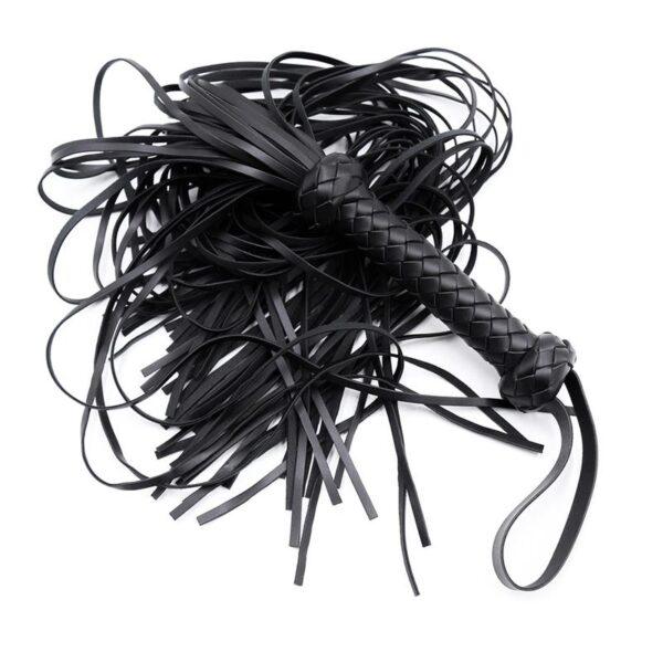 Flogger Mango Trenzado 76 cm-LATETOBED BDSM LINE (LoveCherry) EAN: 8436615000784 - Imagen 3