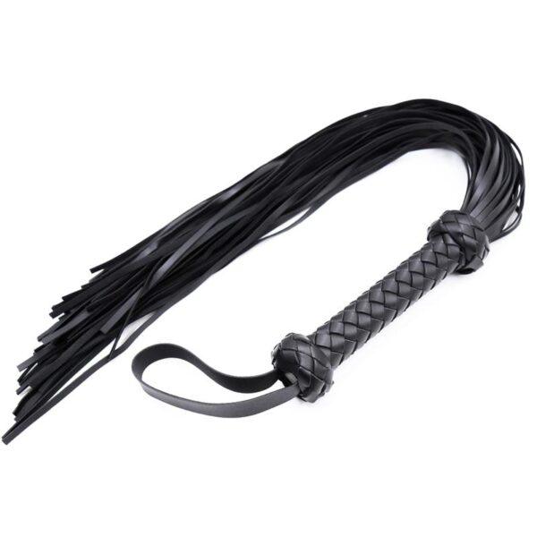 Flogger Mango Trenzado 76 cm-LATETOBED BDSM LINE (LoveCherry) EAN: 8436615000784 - Imagen 4