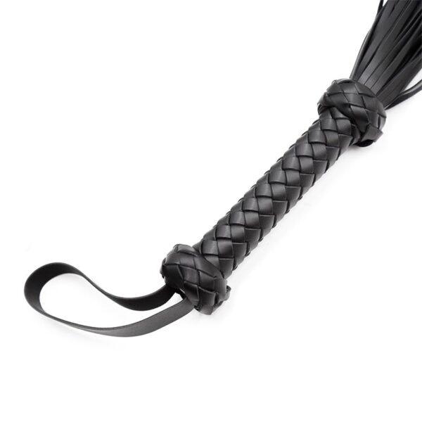 Flogger Mango Trenzado 76 cm-LATETOBED BDSM LINE (LoveCherry) EAN: 8436615000784 - Imagen 6