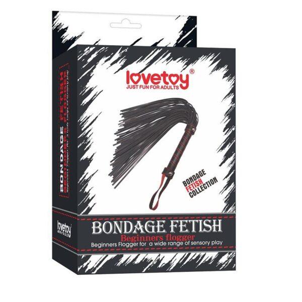 Flogger Principiantes Bondage Negro-LOVETOY (LoveCherry) EAN: 6970260905954 - Imagen 5