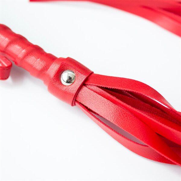 Flogger Rojo 45 cm-LATETOBED BDSM LINE (LoveCherry) EAN: 8436615000821 - Imagen 3