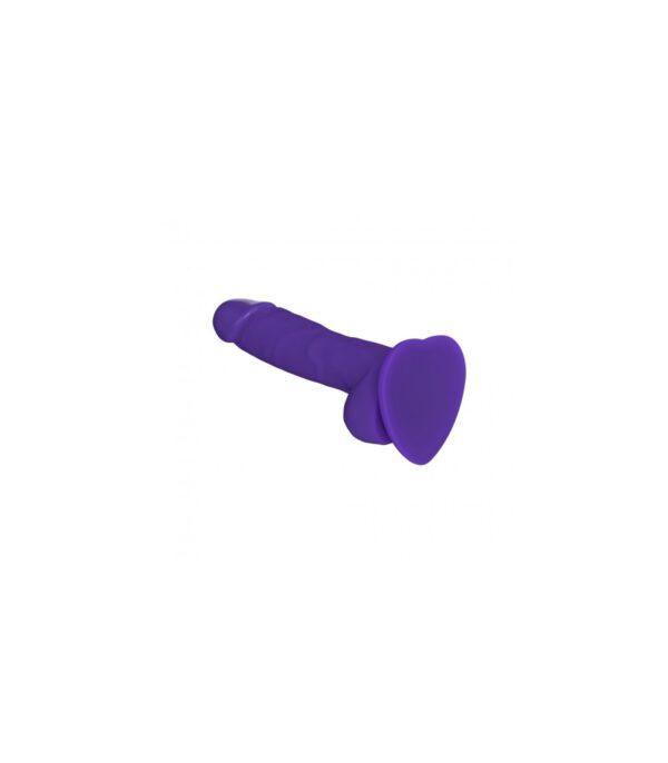 PENE REALÍSTICO SILICONA SUAVE MORADO S-STRAP-ON-ME (Saint Sual) EAN: 3700436015896 - Imagen 2