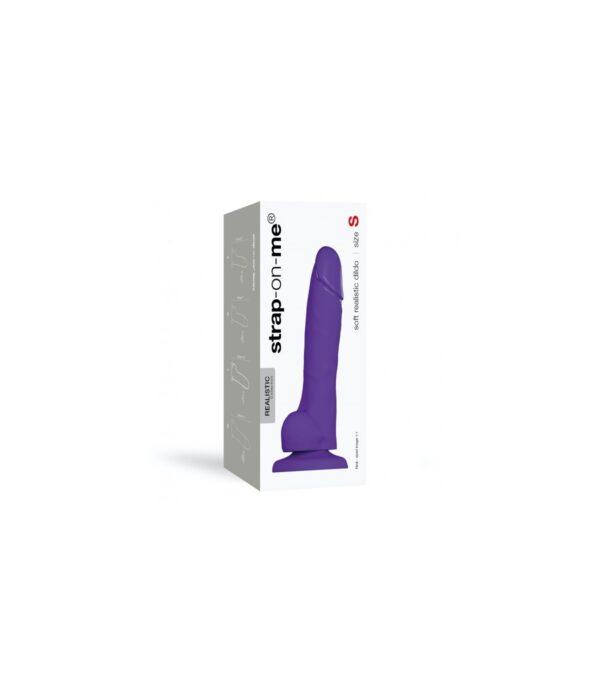 PENE REALÍSTICO SILICONA SUAVE MORADO S-STRAP-ON-ME (Saint Sual) EAN: 3700436015896 - Imagen 4