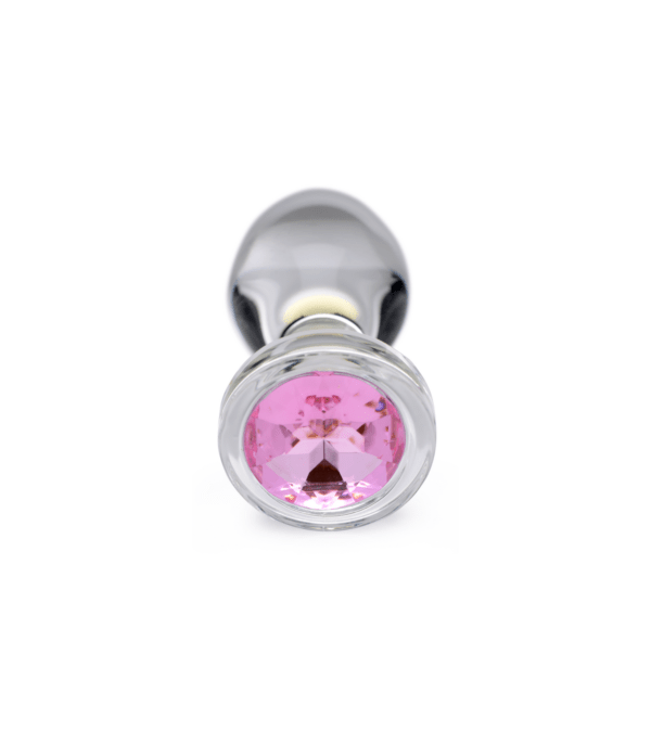 PLUG CRISTAL CON PIEDRA ROSA M-XR - BOOTY SPARKS (Saint Sual) EAN: 848518037350 - Imagen 3