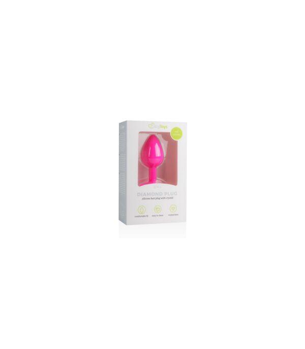 PLUG DIAMOND S ROSA -EASYTOYS (Saint Sual) EAN: 8719497663033 - Imagen 4