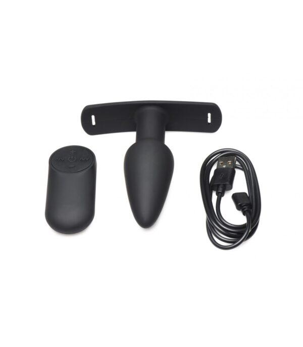 PLUG VIBRADOR C/ MANDO SILICONA Y C/ ARNÉS-XR - MASTERSERIES (Saint Sual) EAN: 848518048851 - Imagen 5