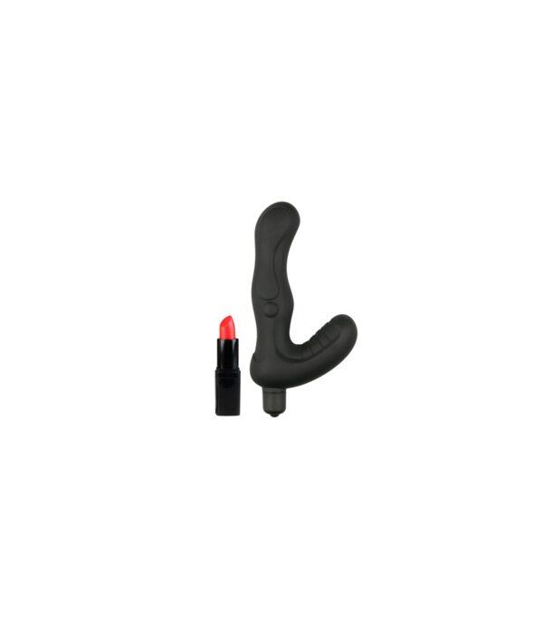 PLUG VIBRADOR NEGRO C/ ESTIMULADOR PERINEAL-EASYTOYS (Saint Sual) EAN: 8718627526774 - Imagen 2