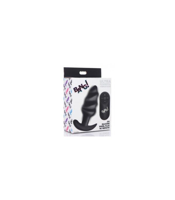 PLUG VIBRADOR SILICONA SWILL USB C/ MANDO-XR - BANG! (Saint Sual) EAN: 848518039729 - Imagen 4