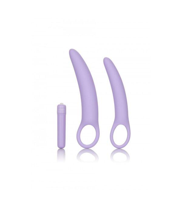 SET DILATADOR VAGINAL C/ VIBRACIÓN ISABELLE-CALIFORNIA EXOTIC NOVELTIES (Saint Sual) EAN: 716770090812