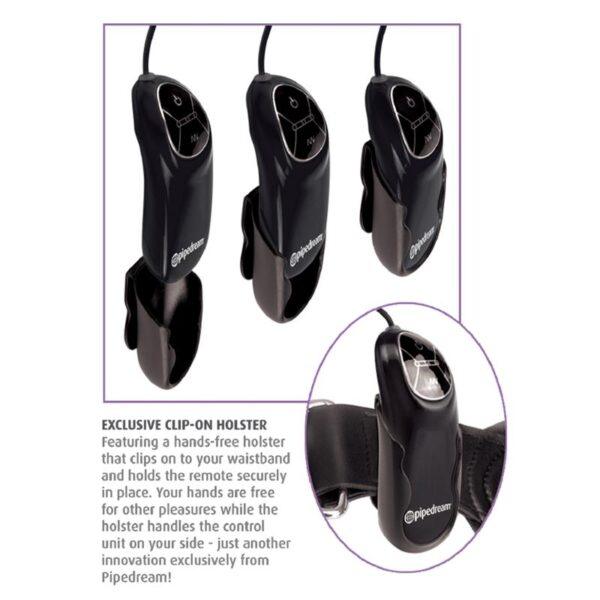 Anal Fantasy Collection Elite Vibrating Plug - Color Negro-ANAL FANTASY COLLECT. (LoveCherry) EAN: 603912332094 - Imagen 2