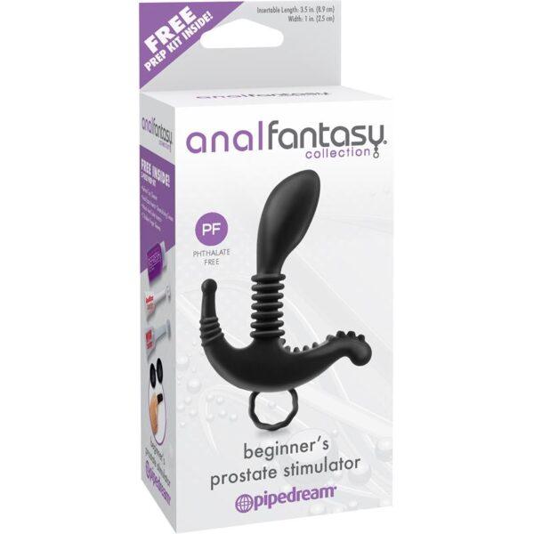 Anal Fantasy Collection Estimulador de Próstata para Principiantes - Color Negro-ANAL FANTASY COLLECT. (LoveCherry) EAN: 603912332148 - Imagen 3