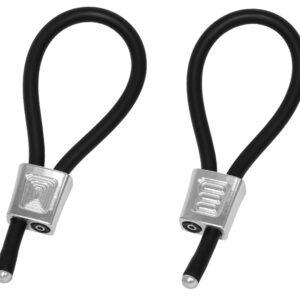 Anillos de electroestimulación de plata Prestige Electrastim