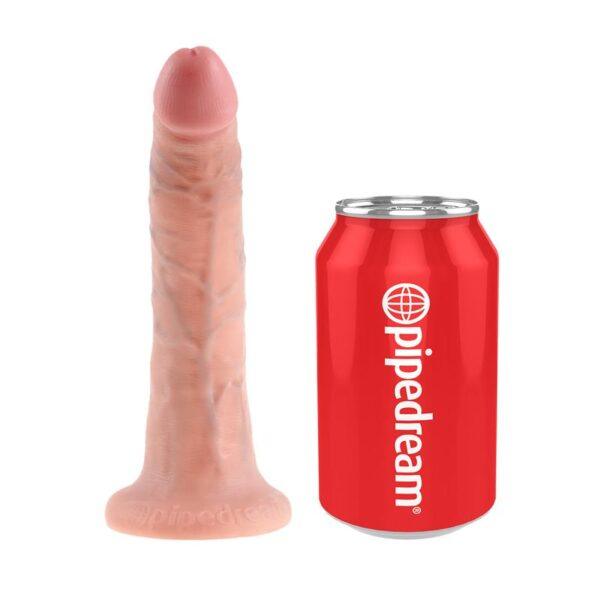 Arnés Ajustable con Dildo 7 Color Natural-KING COCK (LoveCherry) EAN: 603912361261 - Imagen 4