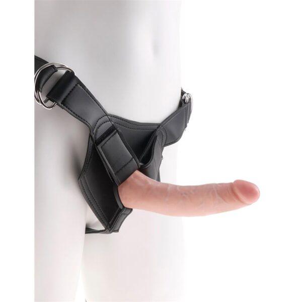 Arnés Ajustable con Dildo 7 Color Natural-KING COCK (LoveCherry) EAN: 603912361261