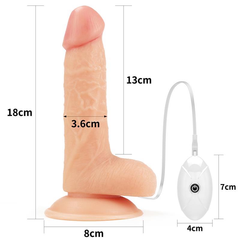 Arnés con Dildo con Vibración y Control Remoto 7.0-LOVETOY (LoveCherry) EAN: 6970260908658.0 - Imagen 10