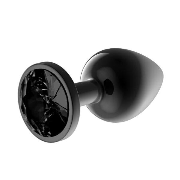 Blackgem Plug Anal Metálico con Joya Negro Talla L-AFTERDARK (LoveCherry) EAN: 8436583793527 - Imagen 3