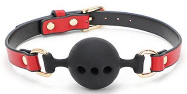 Set de lujo BDSM Negro-Rojo 8 Piezas-KinkHarness (Fun Distri) EAN: 3662811173044 - Imagen 4