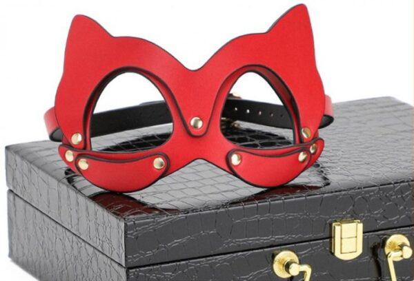 Set de lujo BDSM Negro-Rojo 8 Piezas-KinkHarness (Fun Distri) EAN: 3662811173044 - Imagen 5