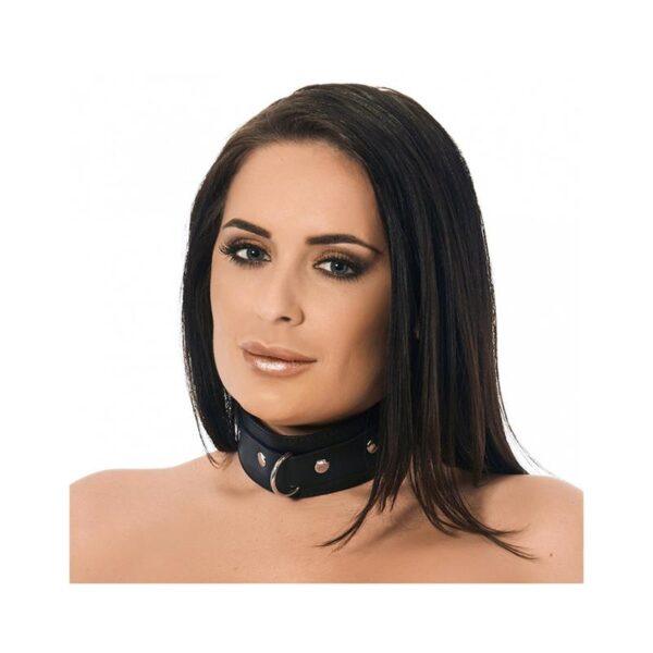 Collar Cuero con Anilla Grande-BONDAGE PLAY (LoveCherry) EAN: 8718924236796