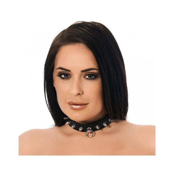 Collar Cuero con Pinchos-BONDAGE PLAY (LoveCherry) EAN: 8718924228906