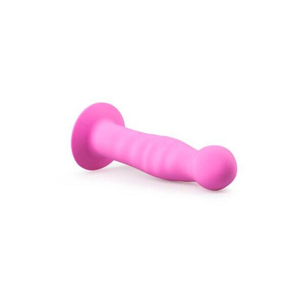 Dildo con Ventosa de Silicona - Rosa-EASYTOYS (LoveCherry) EAN: 8718627526873 - Imagen 2