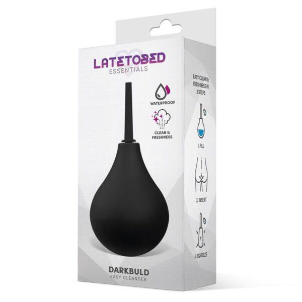 Darkbuld Ducha Anal Negro-LATETOBED (LoveCherry) EAN: 8436583796726 - Imagen 2