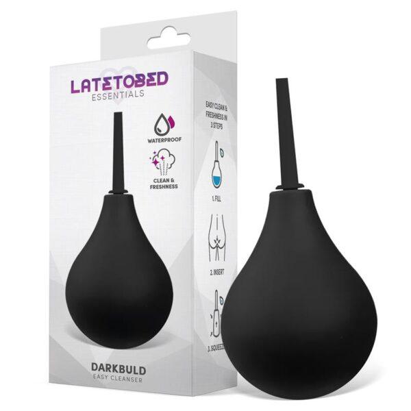 Darkbuld Ducha Anal Negro-LATETOBED (LoveCherry) EAN: 8436583796726