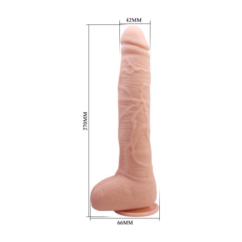 Dick Dildo Realista con Ventosa Natural-BAILE (LoveCherry) EAN: 6959532333138 - Imagen 8