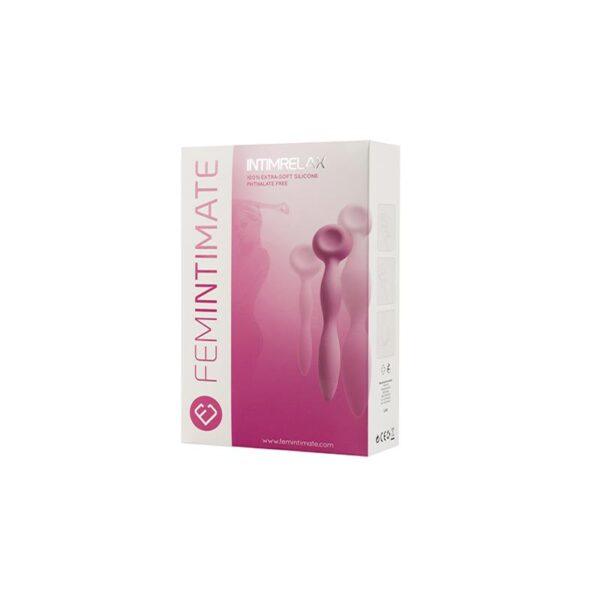 Dilatadores Vaginales Intimrelax Rosa Silicona-FEMINTIMATE (LoveCherry) EAN: 8433345203713 - Imagen 4