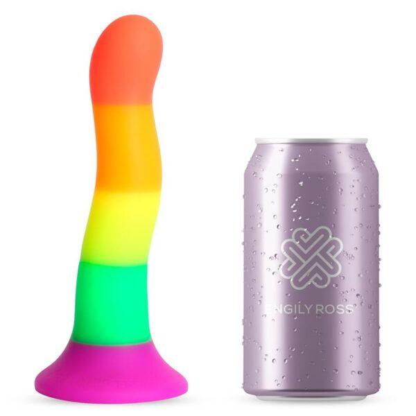 Dildo Color Arcoiris 18 cm-DILDOX BY ENGILY ROSS (LoveCherry) EAN: 8436615002269 - Imagen 4