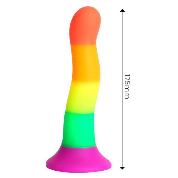 Dildo Color Arcoiris 18 cm-DILDOX BY ENGILY ROSS (LoveCherry) EAN: 8436615002269 - Imagen 5