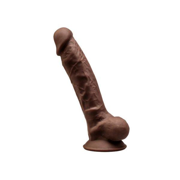 Dildo Dual Density Mod. 1 - 7 Marrón-SILEXD (LoveCherry) EAN: 8433345220284 - Imagen 3