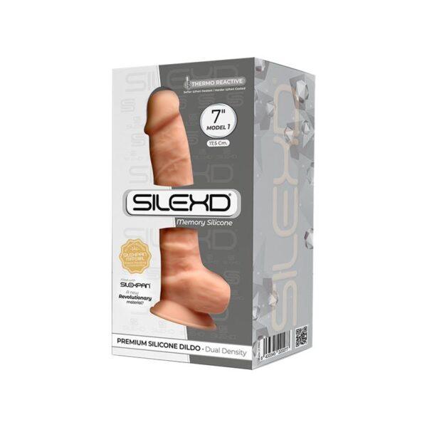 Dildo Dual Density Mod. 1 - 7 Natural-SILEXD (LoveCherry) EAN: 8433345220277