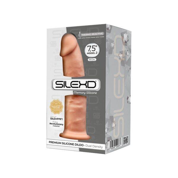 Dildo Dual Density Mod. 2 - 7.5 Natural-SILEXD (LoveCherry) EAN: 8433345220673