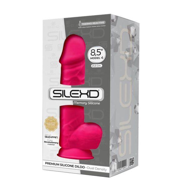 Dildo Dual Density Mod. 4 - 8.5 Rosa-SILEXD (LoveCherry) EAN: 8433345220413