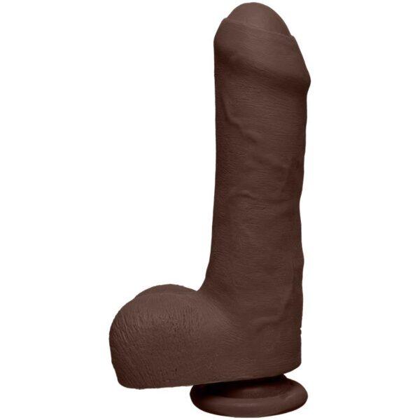 Dildo Dual Density Uncut D con Testículos 7 Ultraskyn Chocolate-THE D BY DOC JOHNSON (LoveCherry) EAN: 782421072872